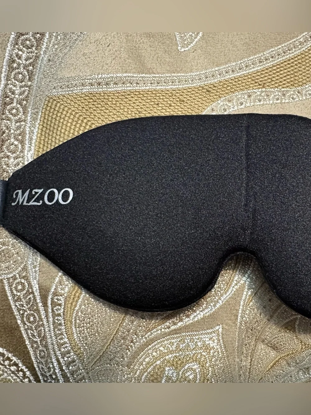Black MZOO Sleep Mask